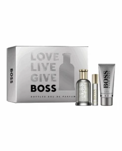 Hugo Boss Bottled 100ml EDP + 100ml Shower Gel + 10ml Mini Gift Set For Men