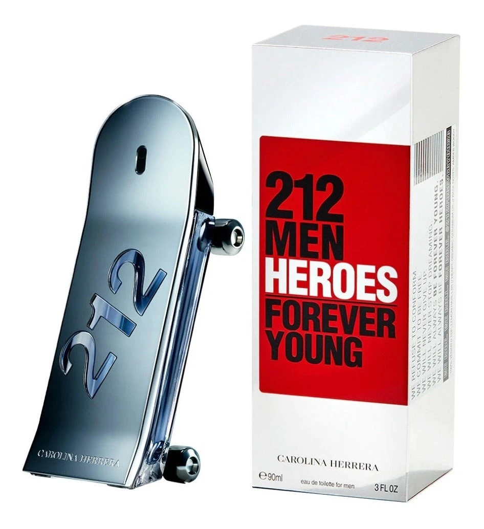 Carolina Herrera 212 Heroes Forever Young EDT Spray For Men 1 Carolina Herrera 212 Heroes Forever Young EDT Spray For Men