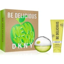 DKNY Be Delicious Gift Set 100ml EDP + 100ml Body Lotion