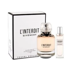 Givenchy L'Interdit 80ml EDP + 12.5ml Mini For Women Gift Set