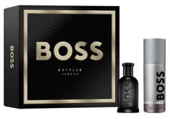 Hugo Boss Bottled 50ml Parfum + 150ml Deodorant For Men Gift Set