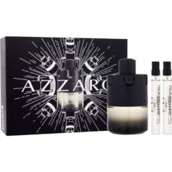 Azzaro The Most Wanted Intense 100ml EDT + 2 X 10ml EDT Mini For Men Gift Set