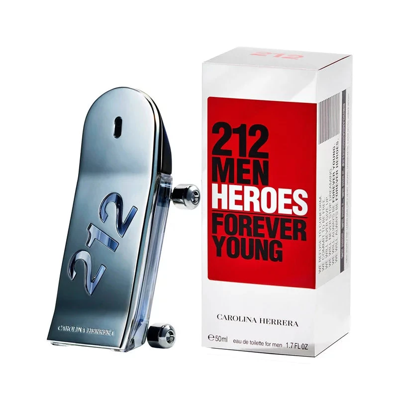 Carolina Herrera 212 Heroes Forever Young EDT Spray For Men 2 Carolina Herrera 212 Heroes Forever Young EDT Spray For Men - Image 2
