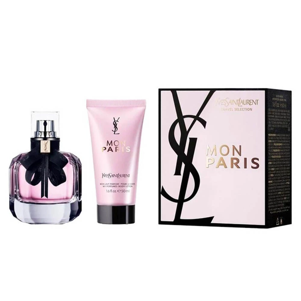 YSL Yves Saint Laurent Mon Paris 50m EDP + 50ml Body Lotion For Women Gift Set 1 YSL Yves Saint Laurent Mon Paris 50m EDP + 50ml Body Lotion For Women Gift Set