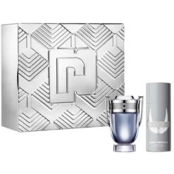 Paco Rabanne Invictus 100ml EDT Spray + 150ml Deo Spray For Men Gift Set