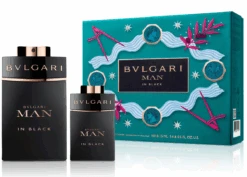 Bvlgari Man In Black 100ml EDP + 15ml Mini For Men Gift Set