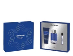 Mont Blanc Montblanc Explorer Ultra Blue 100ml EDP + 7.5ml EDP Mini + 100ml Shower Gel For Men Gift Set