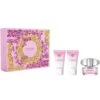 Versace Bright Crystal 50ml EDT Gift Set + 50ml Body Lotion + 50ml Shower Gel
